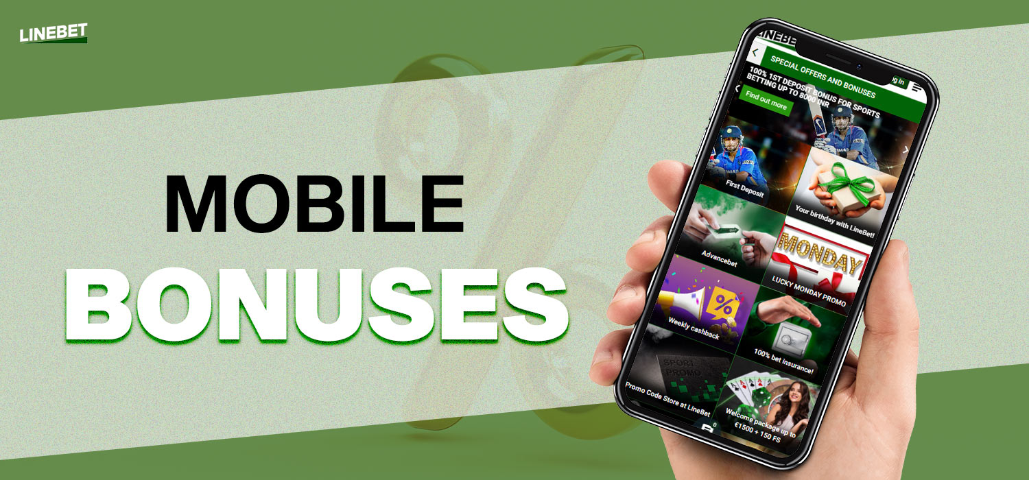 Linebet Mobile Bonuses and Promotions